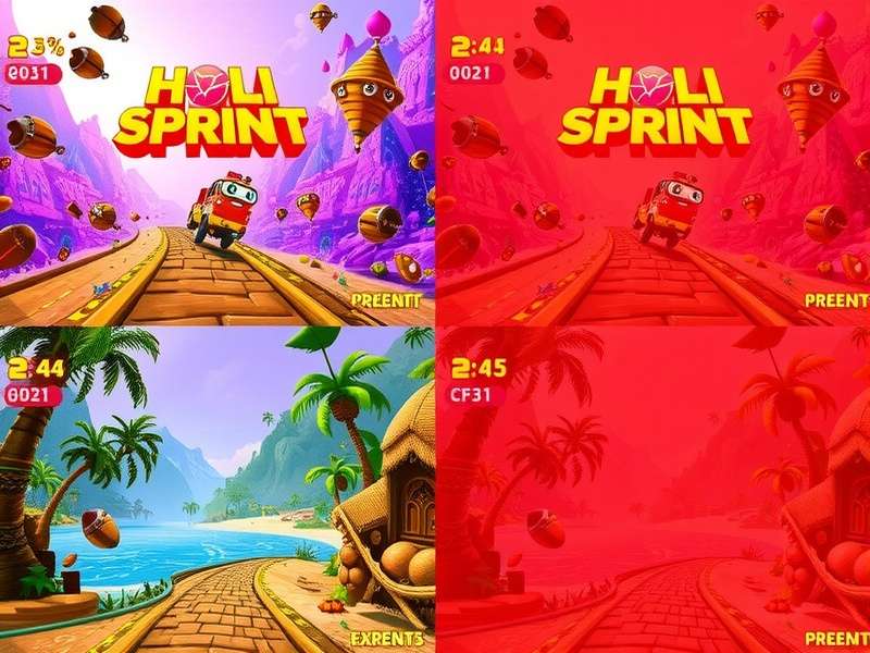 Holi Sprint Regional Variations